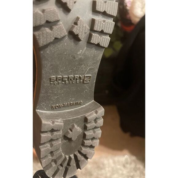 Sperry topsider Leather suede ankle boot - Picture 2 of 11